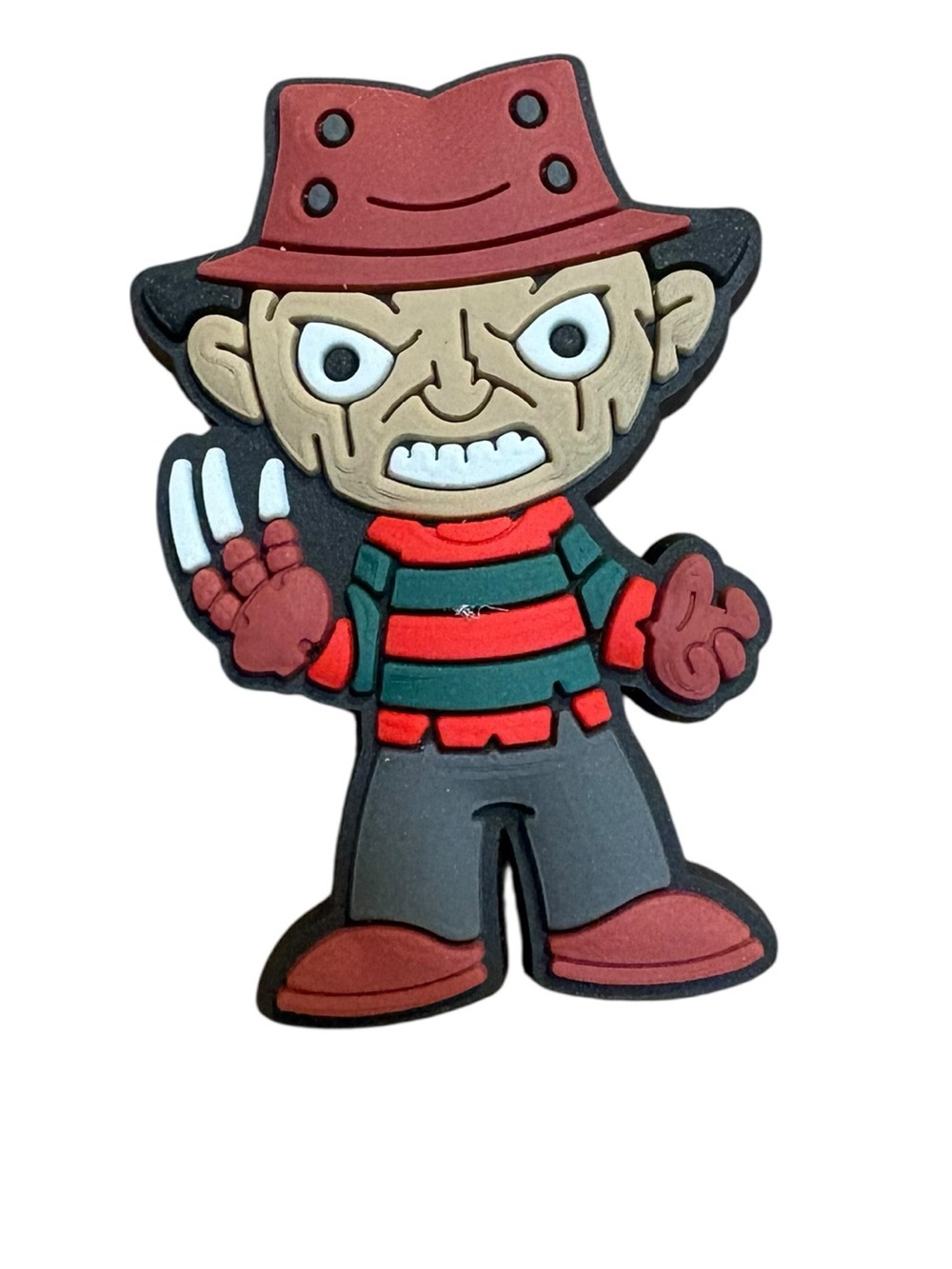 Freddy Krueger Croc Charm